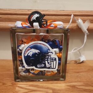 Hand Crafted Team Logo Decorative Light Block